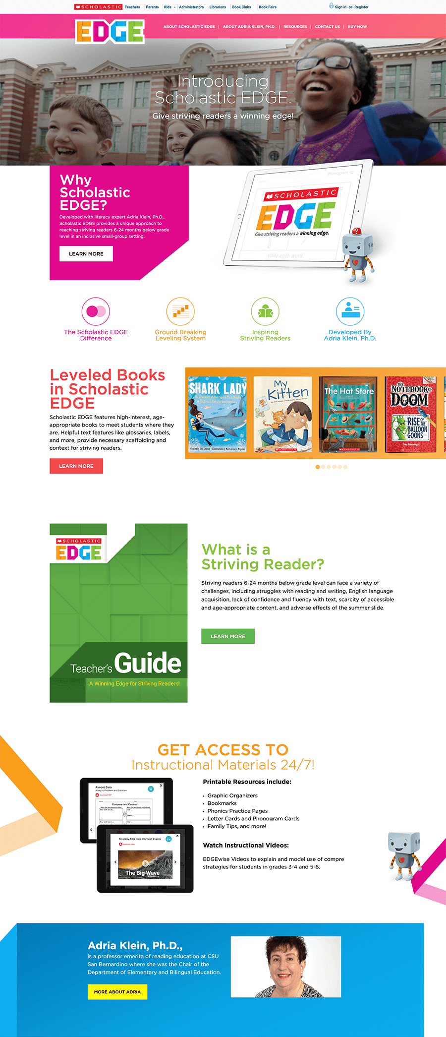 Scholastic screen 8